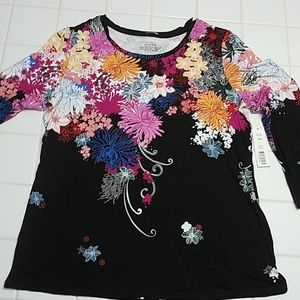 Colorful dress tee